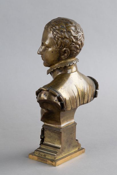 BOSIO
Henry IV as a child
Patinated bronze
Height:...