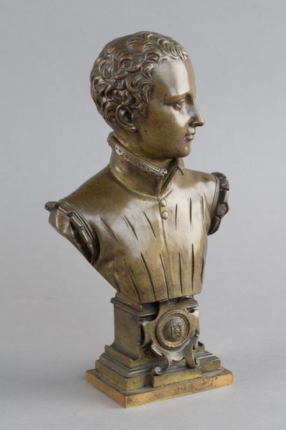 BOSIO
Henry IV as a child
Patinated bronze
Height:...