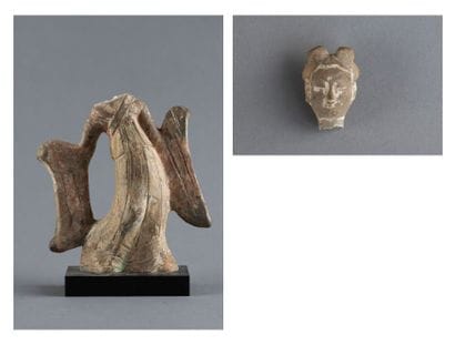 CHINE - Dynastie WEI (386 - 557 ap. JC)
Statuette...