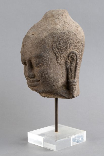 CAMBODGE - STYLE KHMER
Tête de bouddha en...