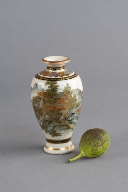 JAPON, Fours de Satsuma - Epoque MEIJI (1868...