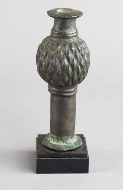 Mace with a spherical head. Bronze. 
Louristan....