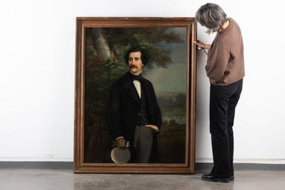 Eugène Quesnet (1815 1897)
Portrait d’un...