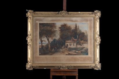 Felix Godefroy (?-1848)
Paysage de Normandie...
