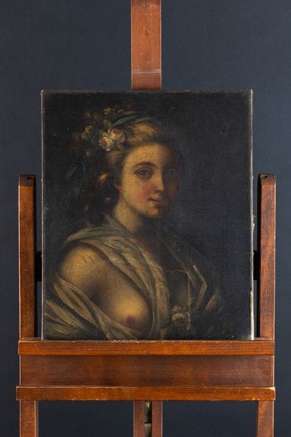 Ecole française du XIXe siècle
Portrait de...