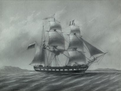 Antoine FREMY, 1816-1885
Portrait d'un bâtiment...