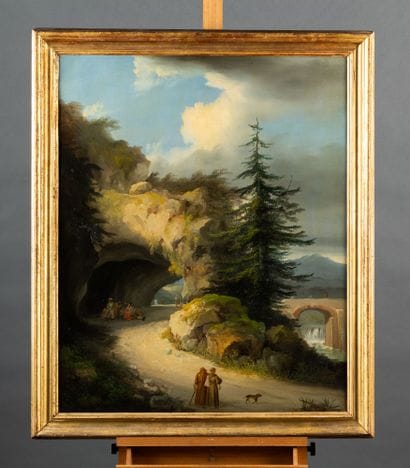 Attribué à Léopold Robert (1794-1835)
Paysage...