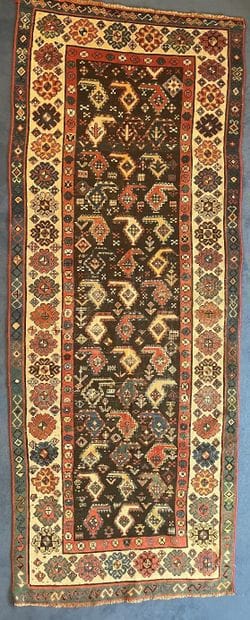 Talisch Rug (warp, weft, and pile of wool),...