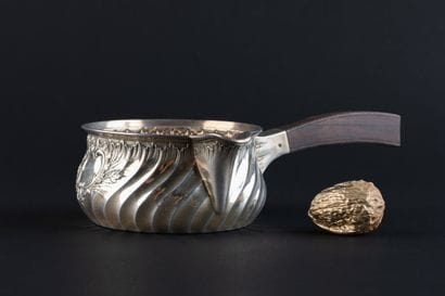 Silver (950) TABLE CASSEROLE. 
PARIS, MARRET...