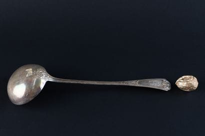 Silver (950) LADLE.
PARIS, PUIFORCAT, after...