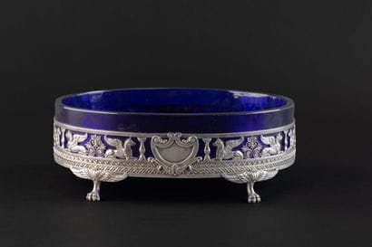SILVER (950) TABLE PLANTER. 
PARIS, Maison...