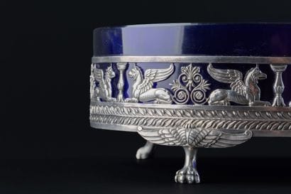 SILVER (950) TABLE PLANTER. 
PARIS, Maison...
