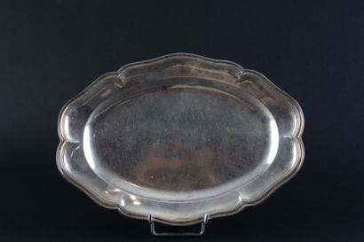 PLAT en argent (950).
AIX, Honoré BUREL (reçu...