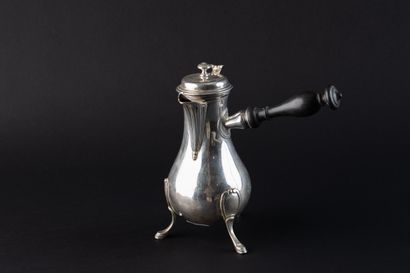 CAFETIERE en argent (950).
PARIS, 1789.
Modèle...