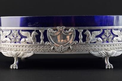 SILVER (950) TABLE PLANTER. 
PARIS, Maison...