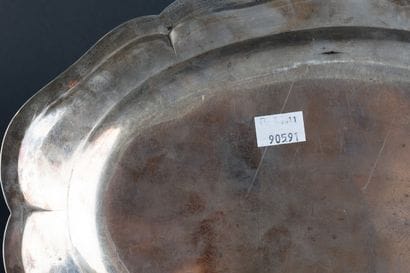 PLAT en argent (950).
AIX, Honoré BUREL (reçu...