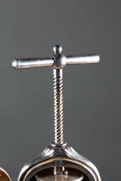 CAILAR BAYARD
Silver plated metal duck press...