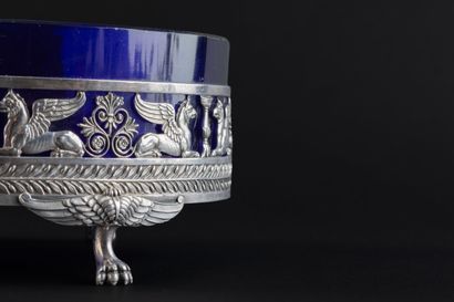 SILVER (950) TABLE PLANTER. 
PARIS, Maison...