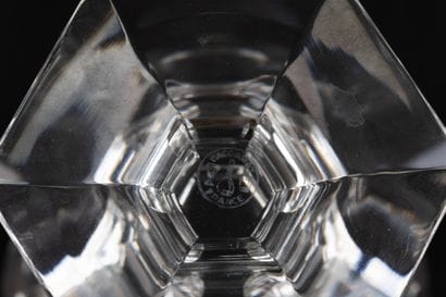 BACCARAT
Harcourt Model
Set of crystal stemware...