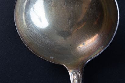 Silver (950) LADLE.
PARIS, PUIFORCAT, after...