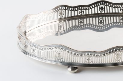 Centerpiece in silver plated metal.
19th–20th...