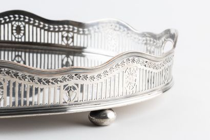 Centerpiece in silver plated metal.
19th–20th...