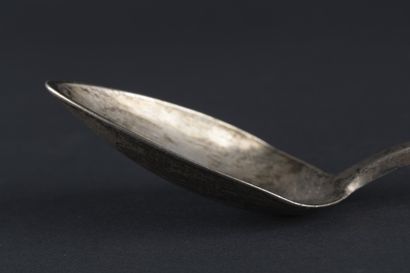 FOREIGN SILVER (800) STEW SPOON.
Probably...