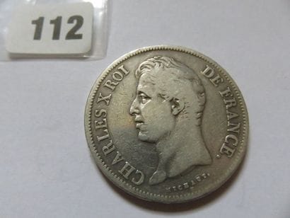 France - 5 Francs Charles X, 2e type 1829...