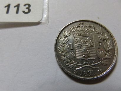 France - 1 Franc Henri V (prétendant) 1831...