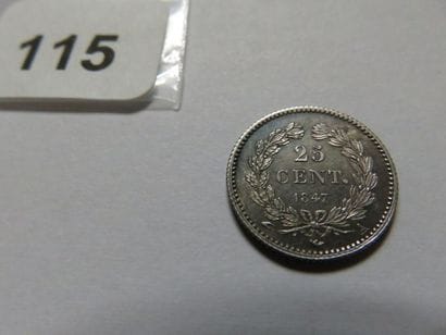 France - 25 Centimes Louis-Philippe 1847...