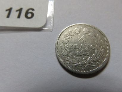 France - Demi-Franc Louis-Philippe 1845 B...