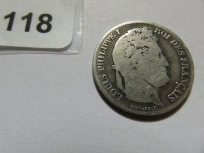 France - 1 Franc Louis-Philippe, couronne...