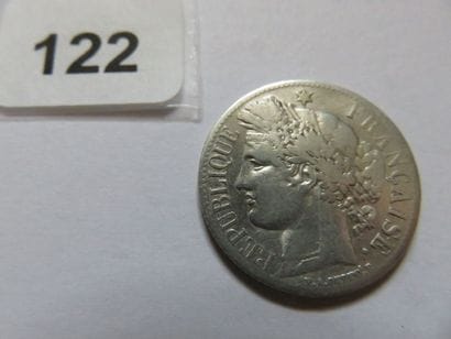 France - 1 Franc Céres, IIe République 1850...