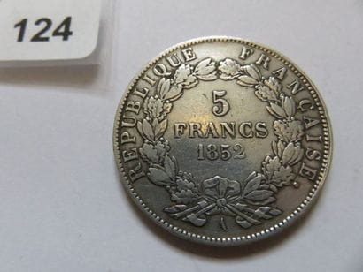 France - 5 Francs Louis-Napoléon Bonaparte...
