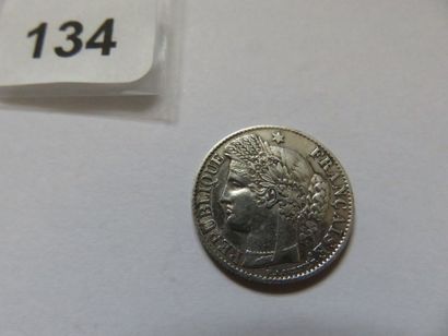 France - 50 Centimes Cérès, IIIe République...