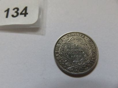 France - 50 Centimes Cérès, IIIe République...