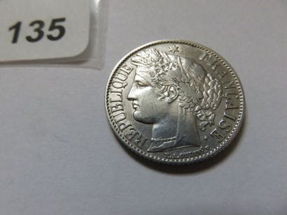 France - 1 Franc Céres, IIIe République 1894...
