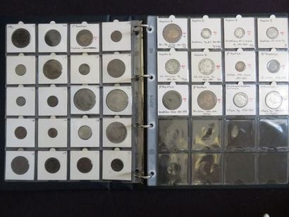 France - XIXe siècle - Collection de 32 monnaies...