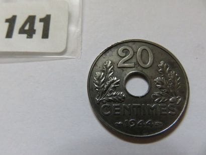 France - État français - 20 Centimes 