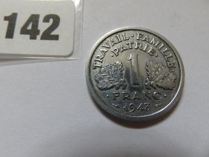 France - État français - 1 Franc Francisque...
