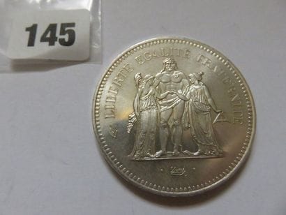* France - 50 Francs Hercule 1976 (argent)...