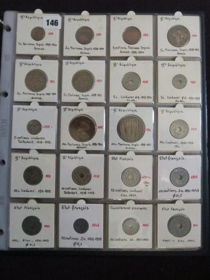 France - XXe siècle, ancien franc - Collection...