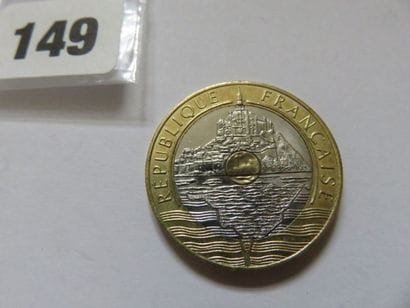 France - 20 Francs Mont Saint-Michel 1992...