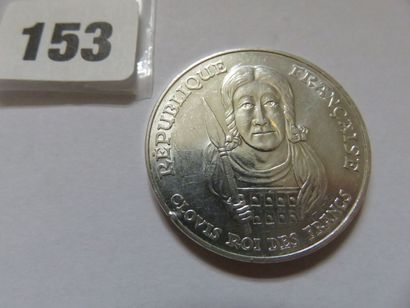 France - 100 Francs Clovis 1996 (argent)...