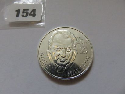 France - 100 Francs Malraux 1997 (argent,...