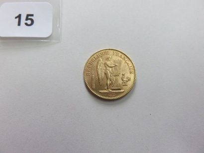 20 Francs or Génie 1895 A TTB