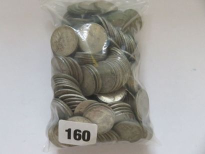 Lot de 338 x 50 Centimes (845 g, argent ...