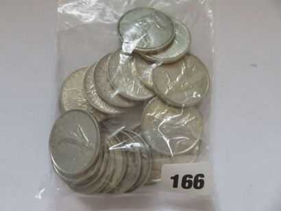 Lot de 20 monnaies 5 Francs Seumeuse (240...