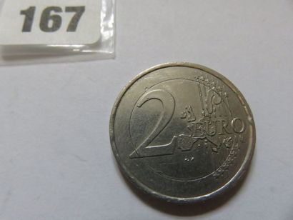 France - 2 Euros Fautée 