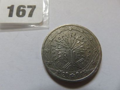 France - 2 Euros Fautée 